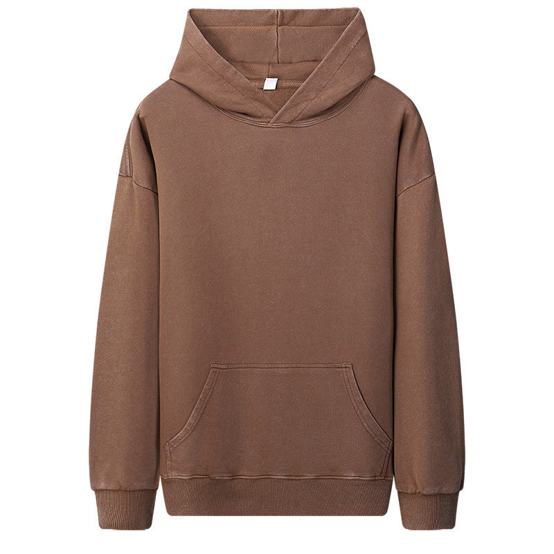 Damen lässiger Kapuzenpullover mit praktischen Kängurutaschen Amawinc