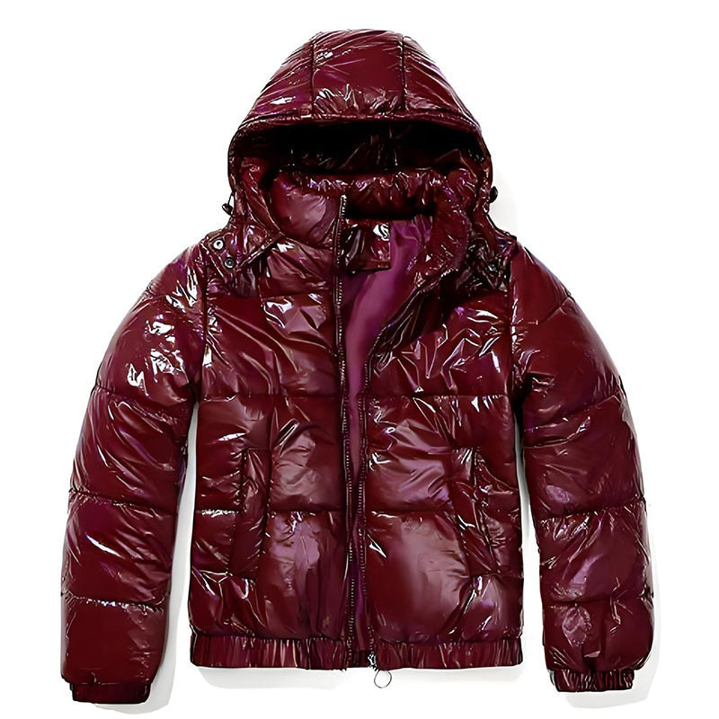 Damen glänzende Winterjacke Amawinc