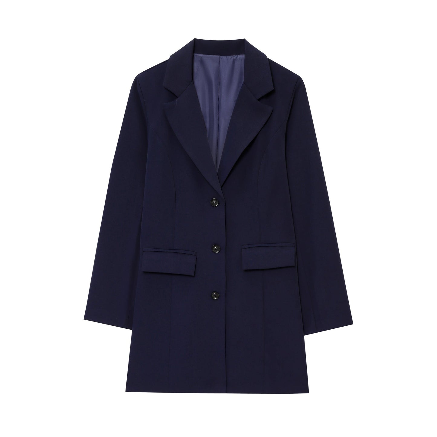 Damen eleganter Blazer mit tailliertem Schnitt Amawinc