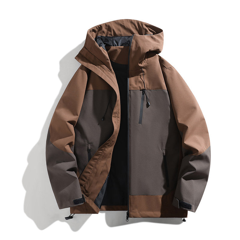 Damen technische Allwetterjacke mit vielseitigem Kapuzendesign und verstellbaren Belüftungsöffnungen Amawinc