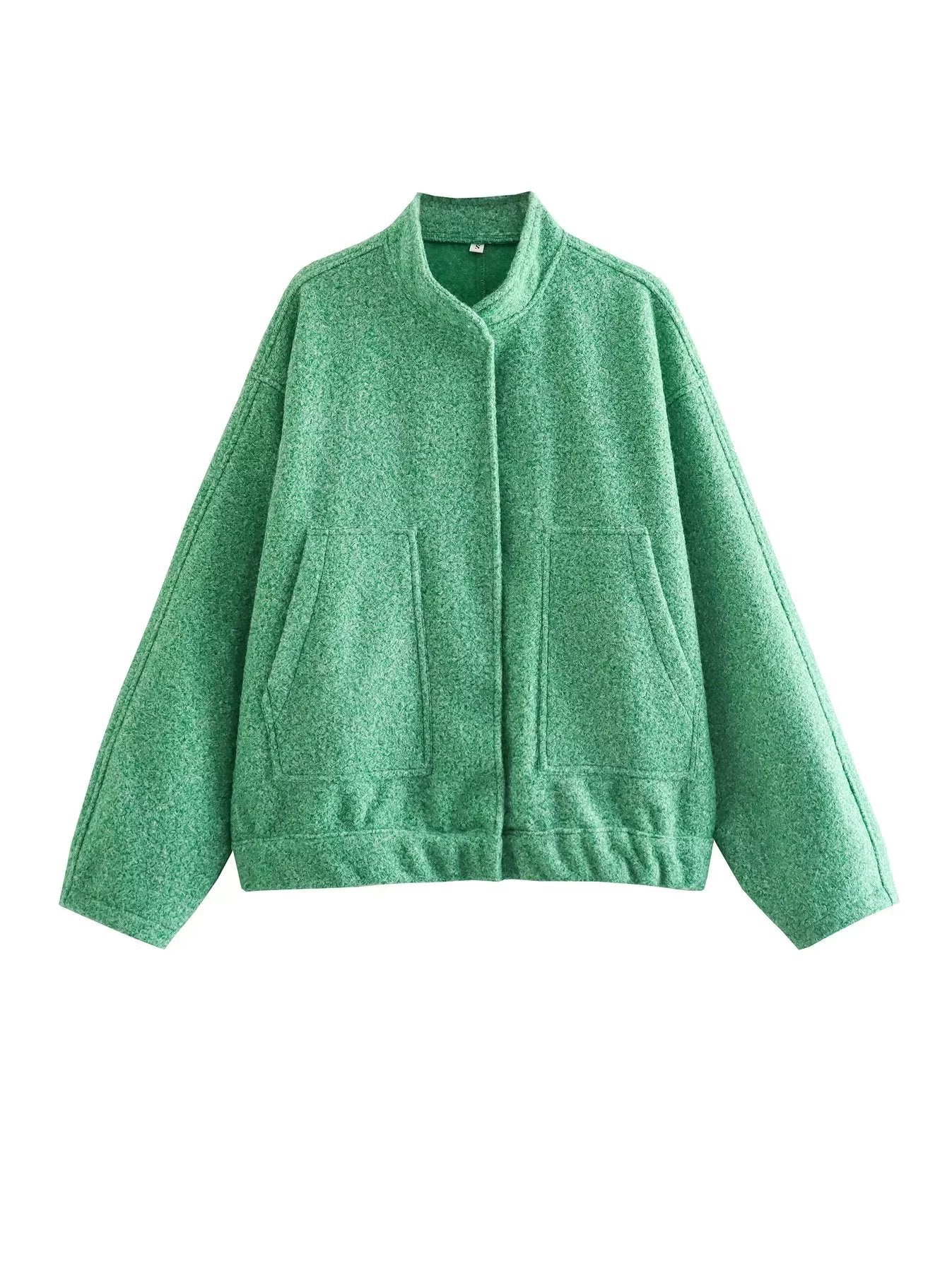 Damen elegante Oversized-Jacke Amawinc