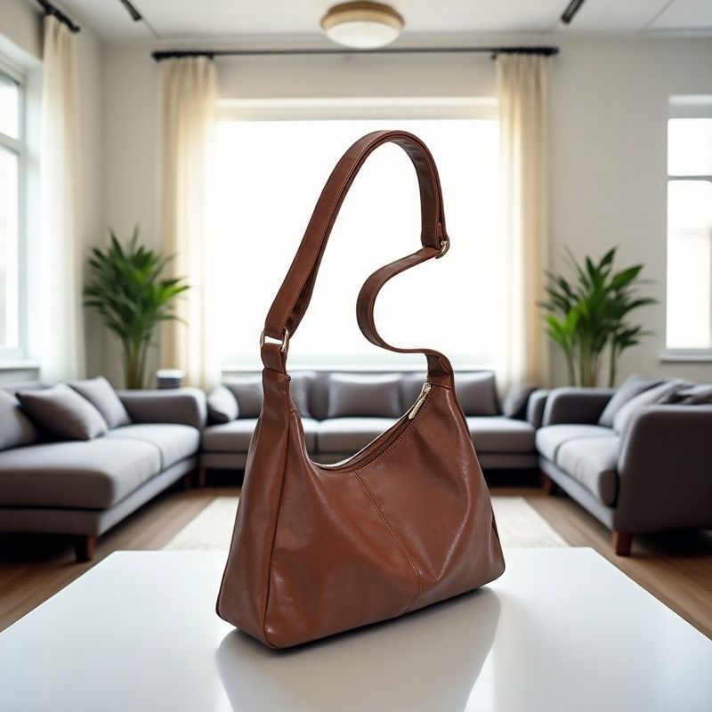Amawinc Judith Sac Hobo À Bandoulière Cuir Végan Durable Avec Fermeture Éclair Securisée Et Bandoulière Large Pour Quotidien