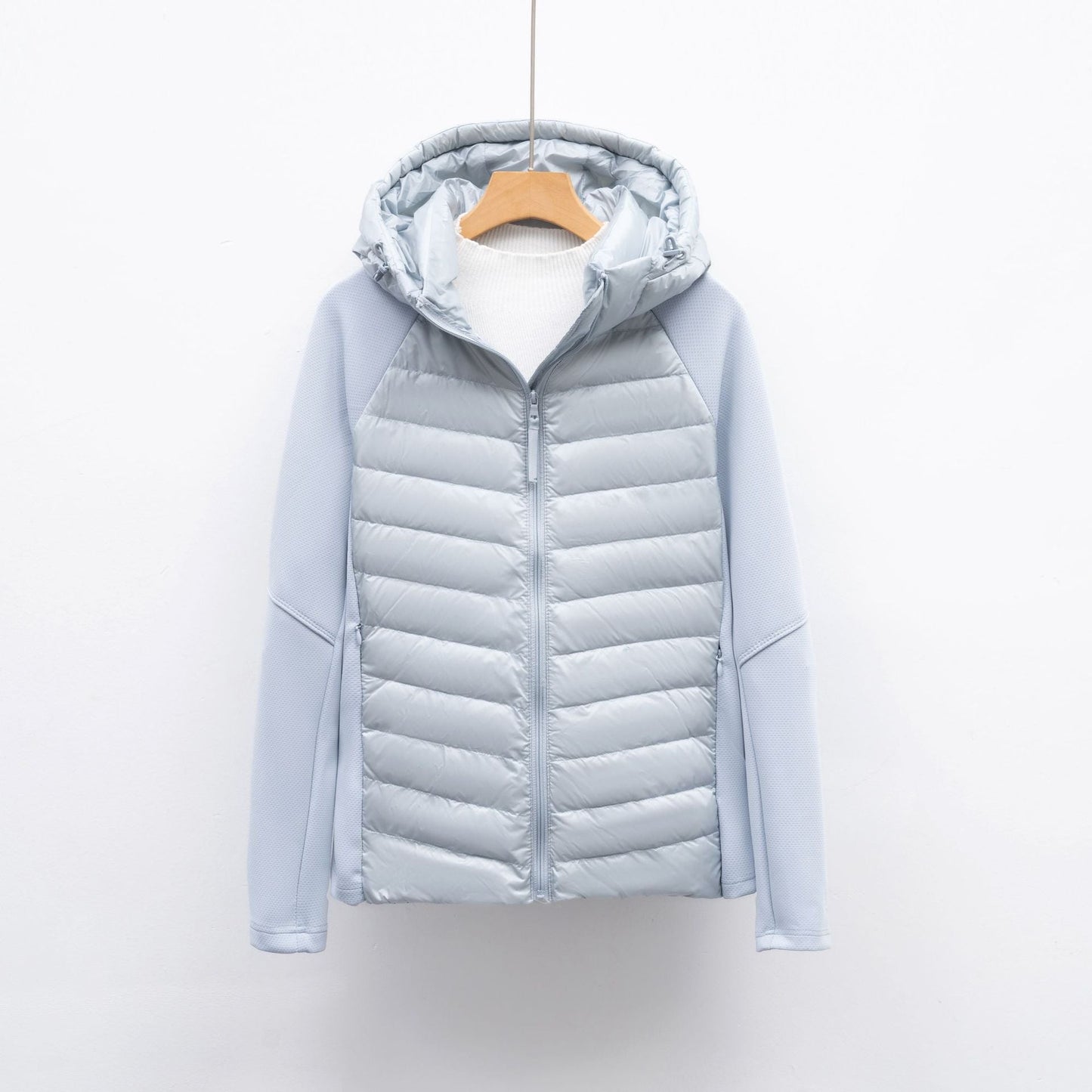 Damen vielseitige Hybridjacke mit Kapuze Amawinc