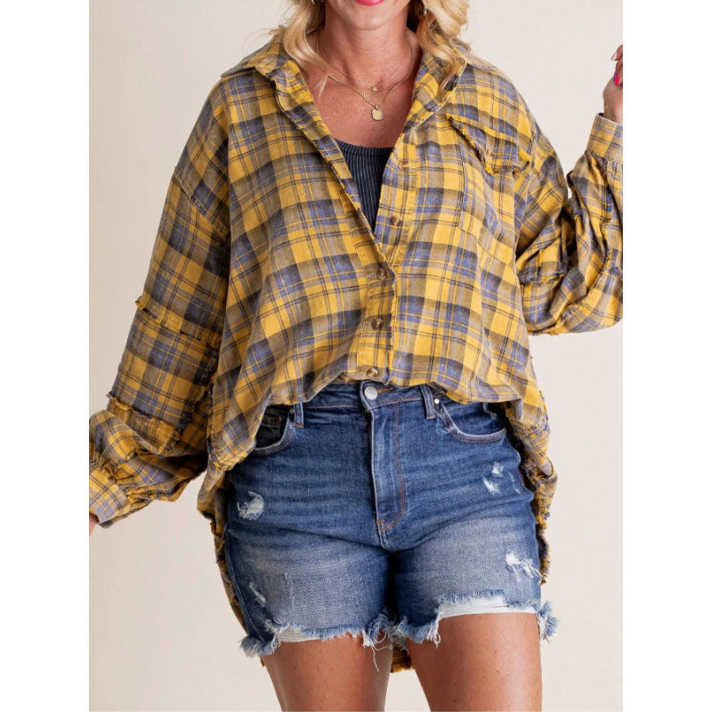 Damen lässige Karottenjacke mit weit geschnittenen Ärmeln Amawinc