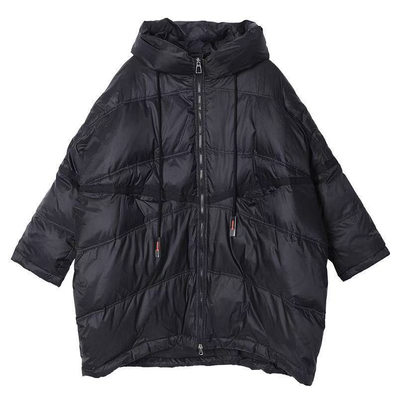 Damen Oversized Steppjacke mit praktischen Taschen und hohem Kragen Amawinc