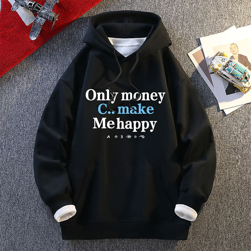 Damen Kapuzenpullover mit inspirierendem Print und lässigem Schnitt Amawinc