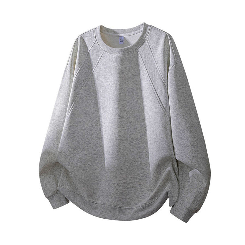 Damen Oversized Sweatshirt mit Raglanärmeln und elastischem Bund Amawinc