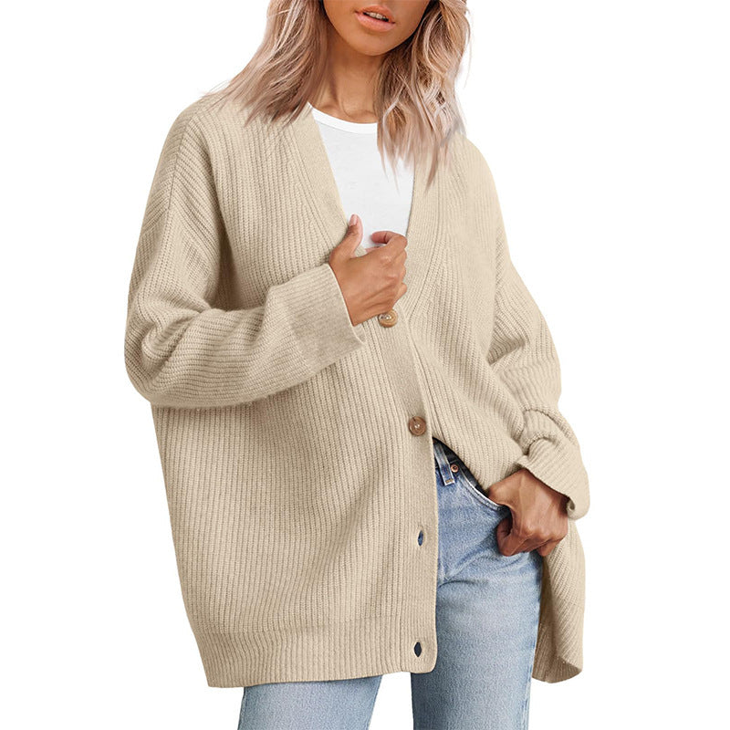 Audrey Cardigan Boutonné Rayé Pour Femme Amawinc Élégance Décontractée Et Confortable