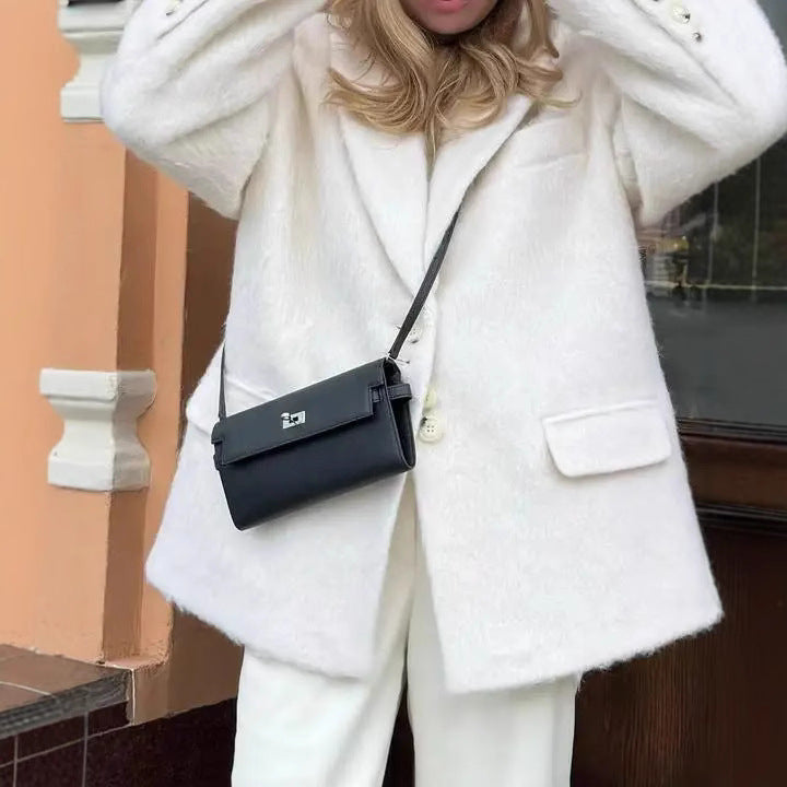 Damen Modischer Oversized-Blazer mit luxuriösem Futter Amawinc