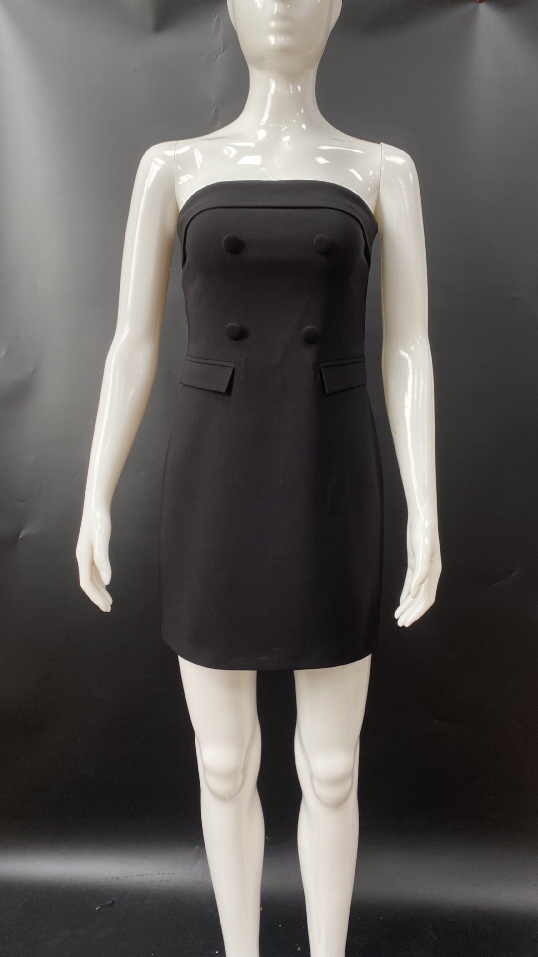 Hochwertiges, elegantes Slim-Fit Kleid von Fudus