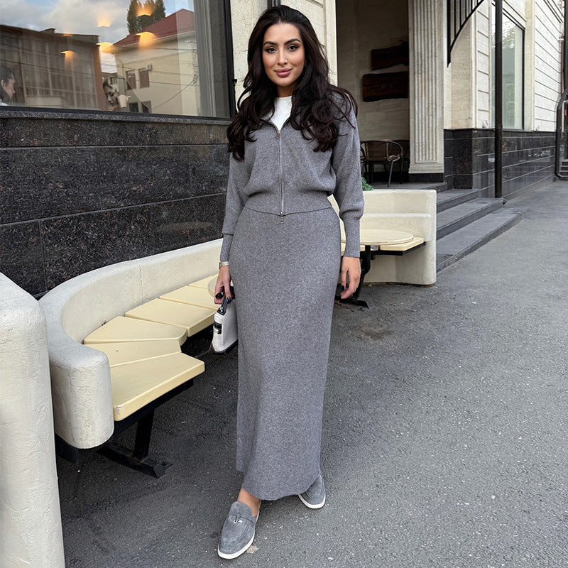 Damen Strickkleid Amawinc