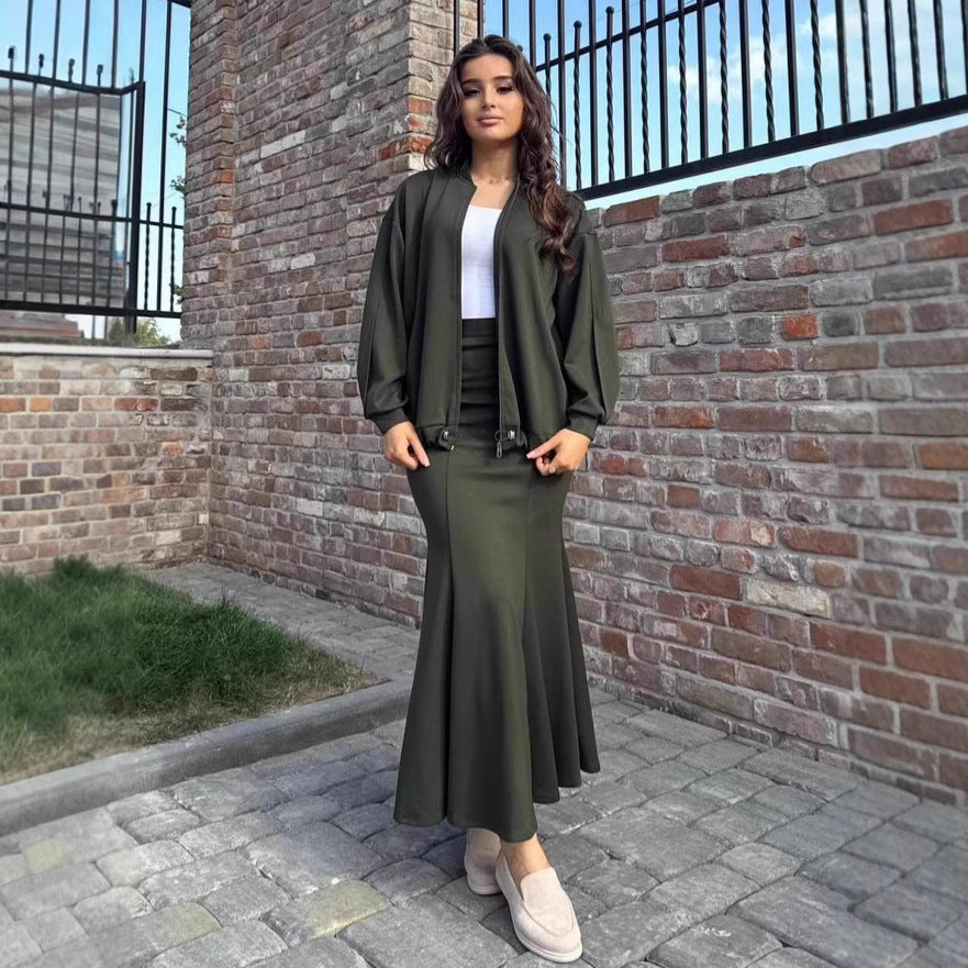 Damen Elegante und figurbetonte Maxiröcke Amawinc