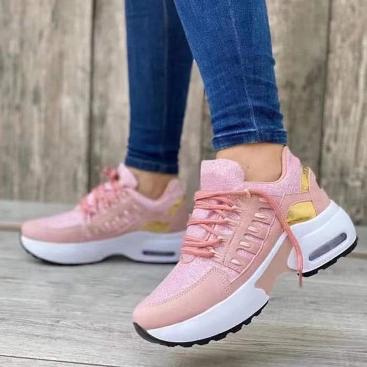 Damen Sportliche Air Max Sneakers mit atmungsaktiver Oberflächenstruktur Amawinc