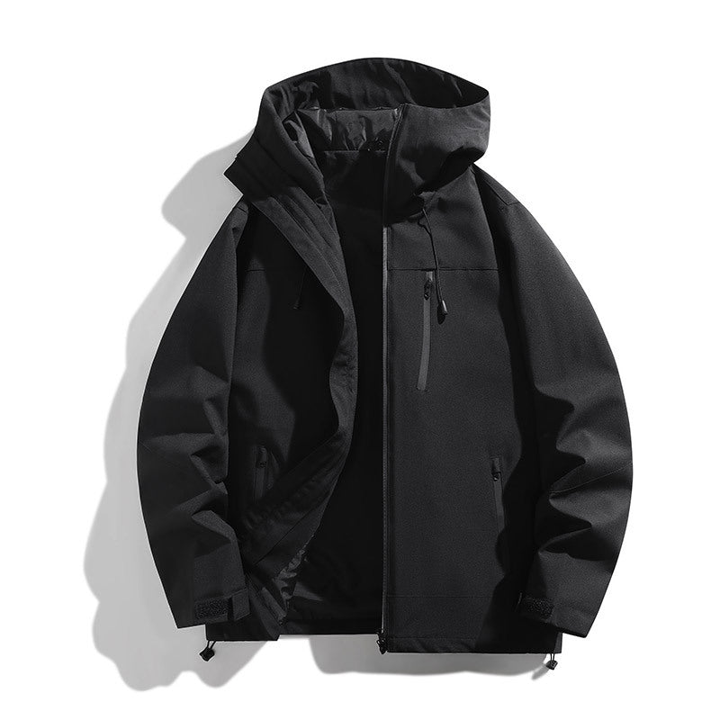 Damen technische Allwetterjacke mit vielseitigem Kapuzendesign und verstellbaren Belüftungsöffnungen Amawinc