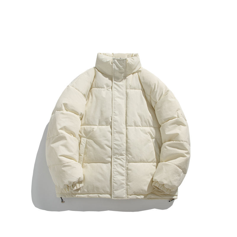 Damen gesteppte Winterjacke mit hohem Kragen Amawinc