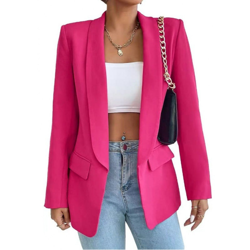 Damen Eleganter Sacko mit modernem Schnitt Amawinc