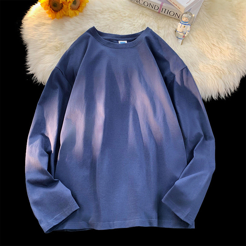 Damen Lässiges Langarmshirt aus hochwertiger Baumwolle Amawinc