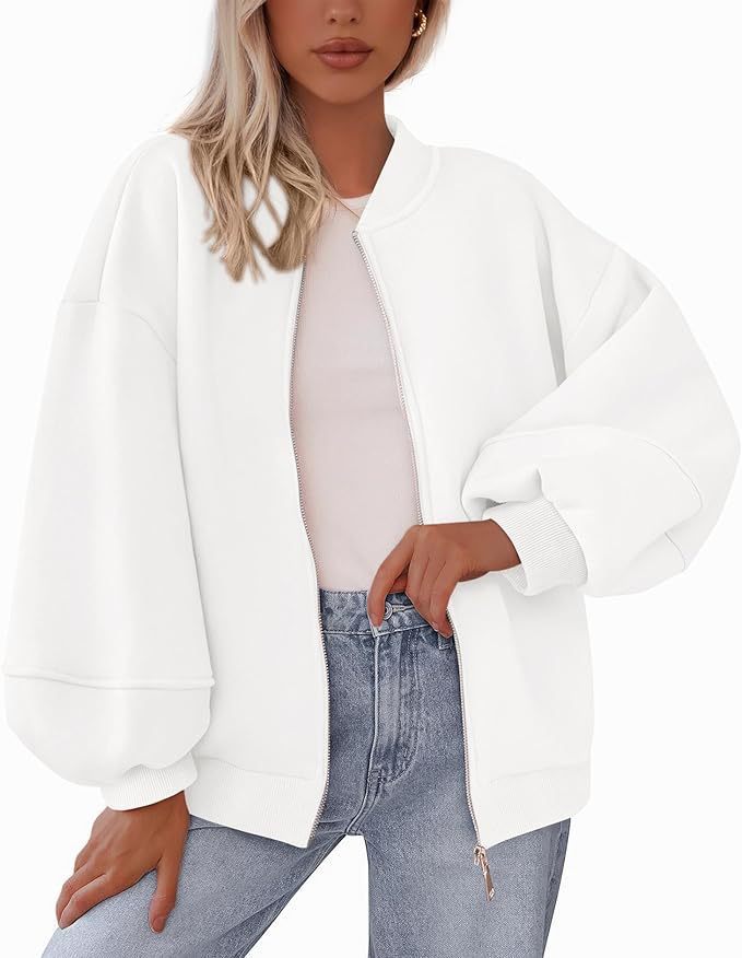 Damen Oversized Sweaterjacke Amawinc