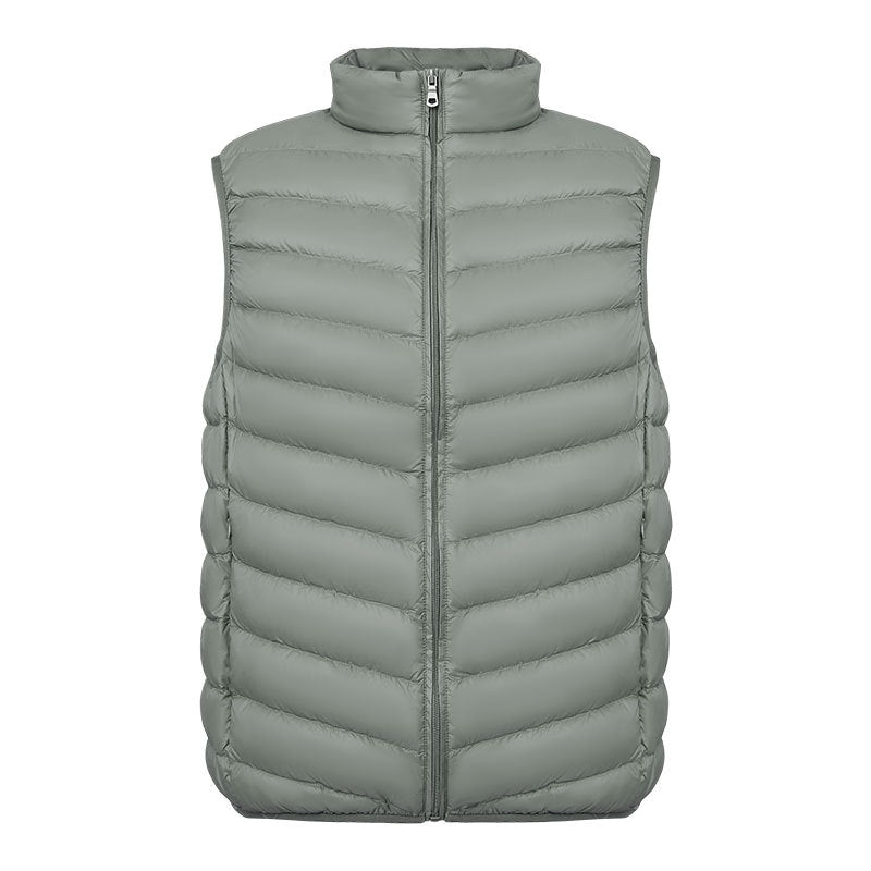 Damen Funktionssteppweste mit hohem Kragen und leichten Isolierung Amawinc