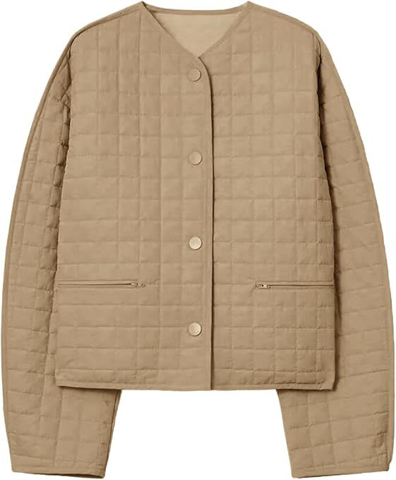 Damen gesteppte modische Leichtjacke Amawinc