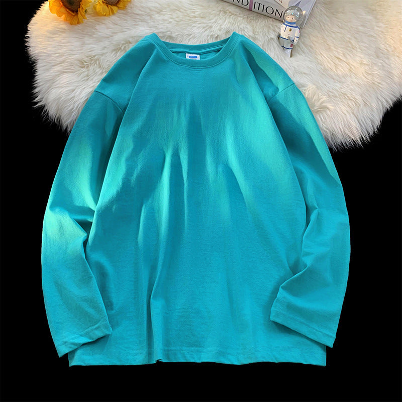 Damen Lässiges Langarmshirt aus hochwertiger Baumwolle Amawinc