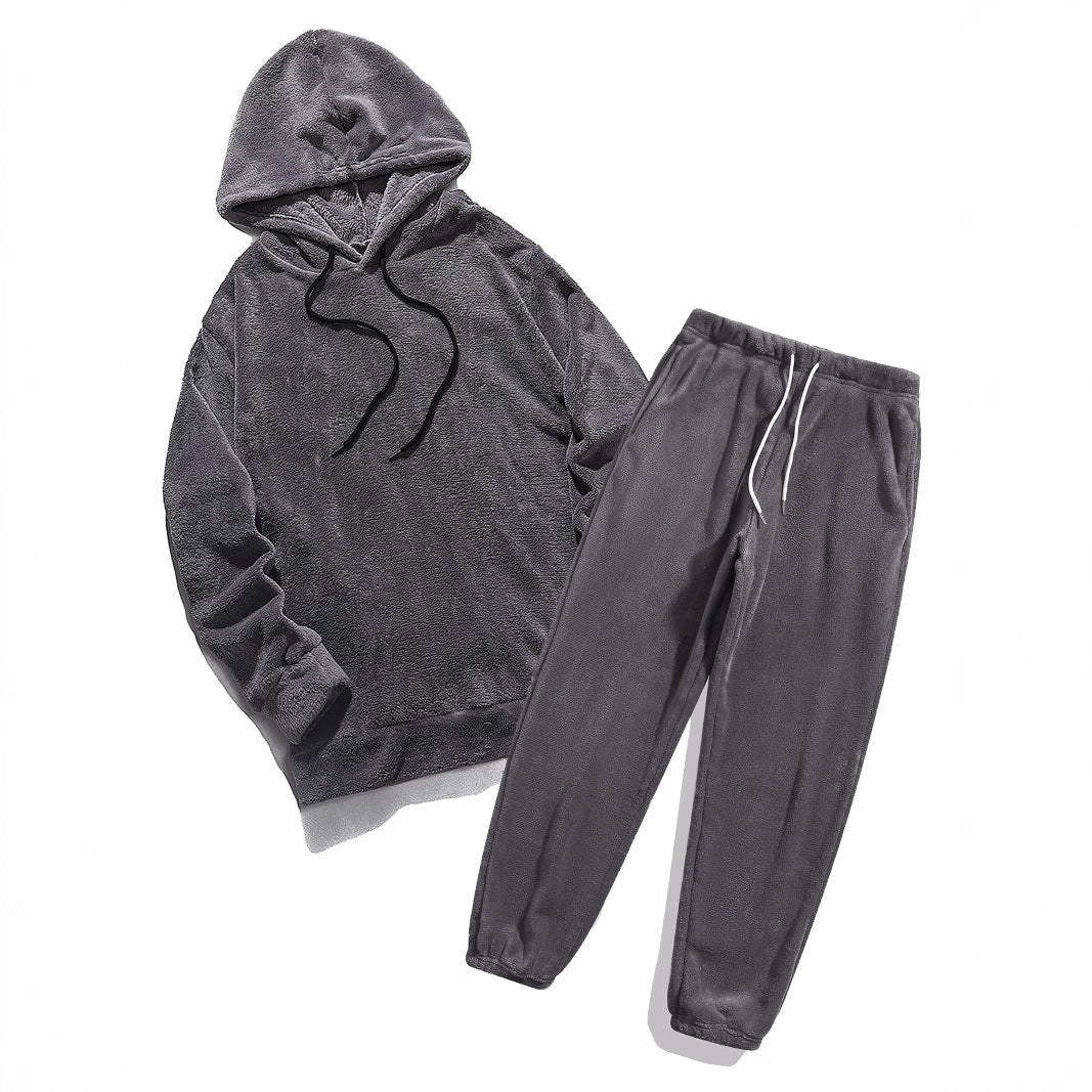 Damen Fleece Jogginganzug Amawinc