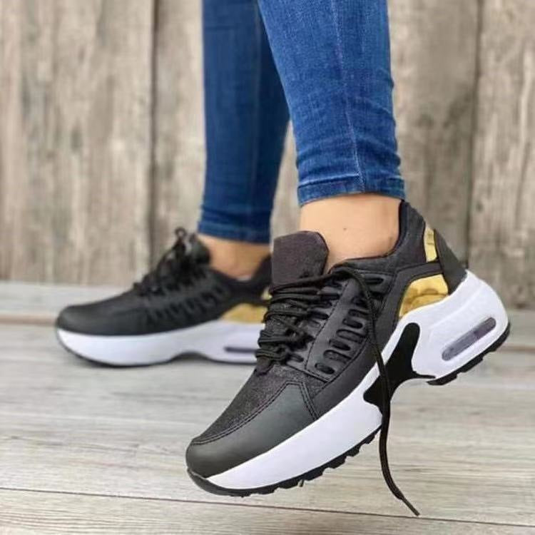 Damen Sportliche Air Max Sneakers mit atmungsaktiver Oberflächenstruktur Amawinc