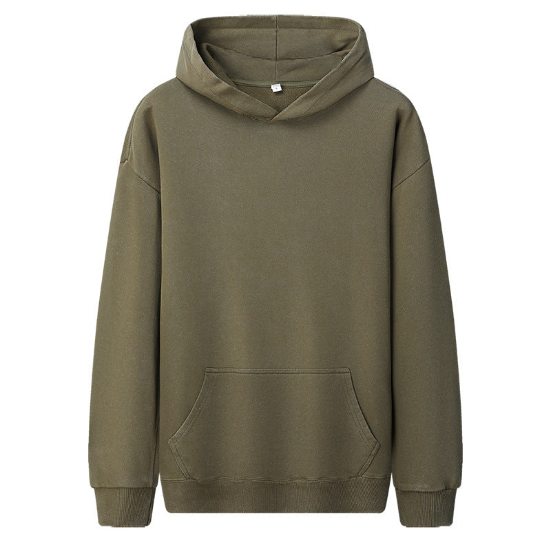 Damen lässiger Kapuzenpullover mit praktischen Kängurutaschen Amawinc