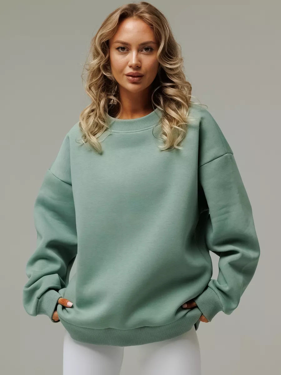 Damen oversized Komfort-Sweatshirt Amawinc