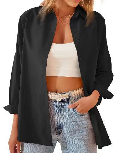 Damen lässige Hemdbluse Amawinc