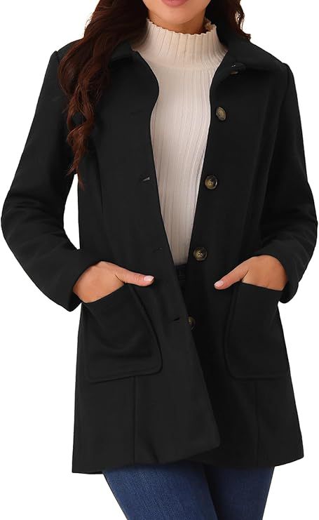 Damen Elegante und bequeme Übergangsjacke Amawinc
