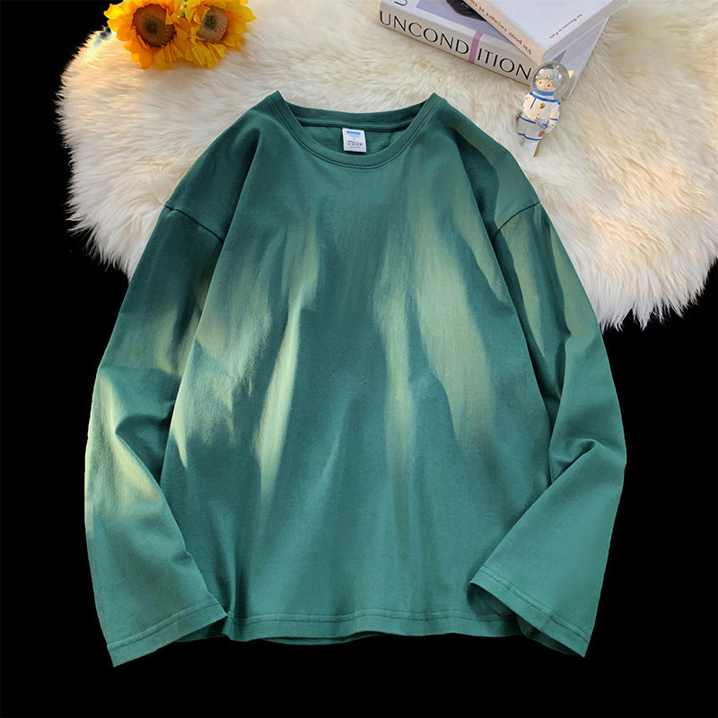 Damen Lässiges Langarmshirt aus hochwertiger Baumwolle Amawinc