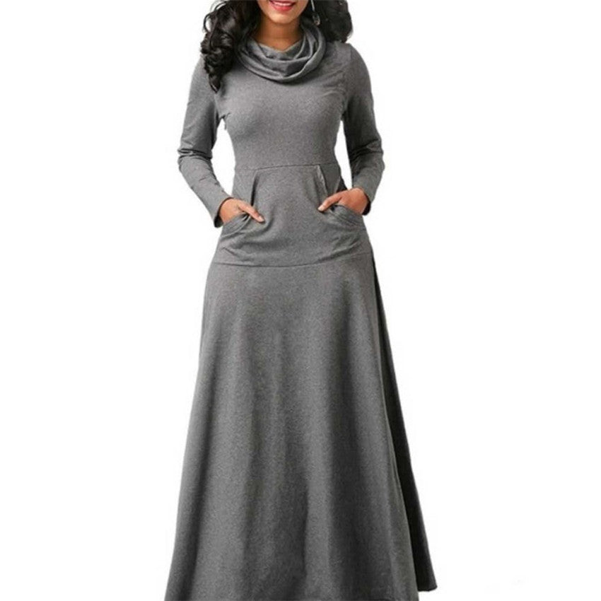 Durchsichtiges, fließendes Abendmaxikleid von Fudus