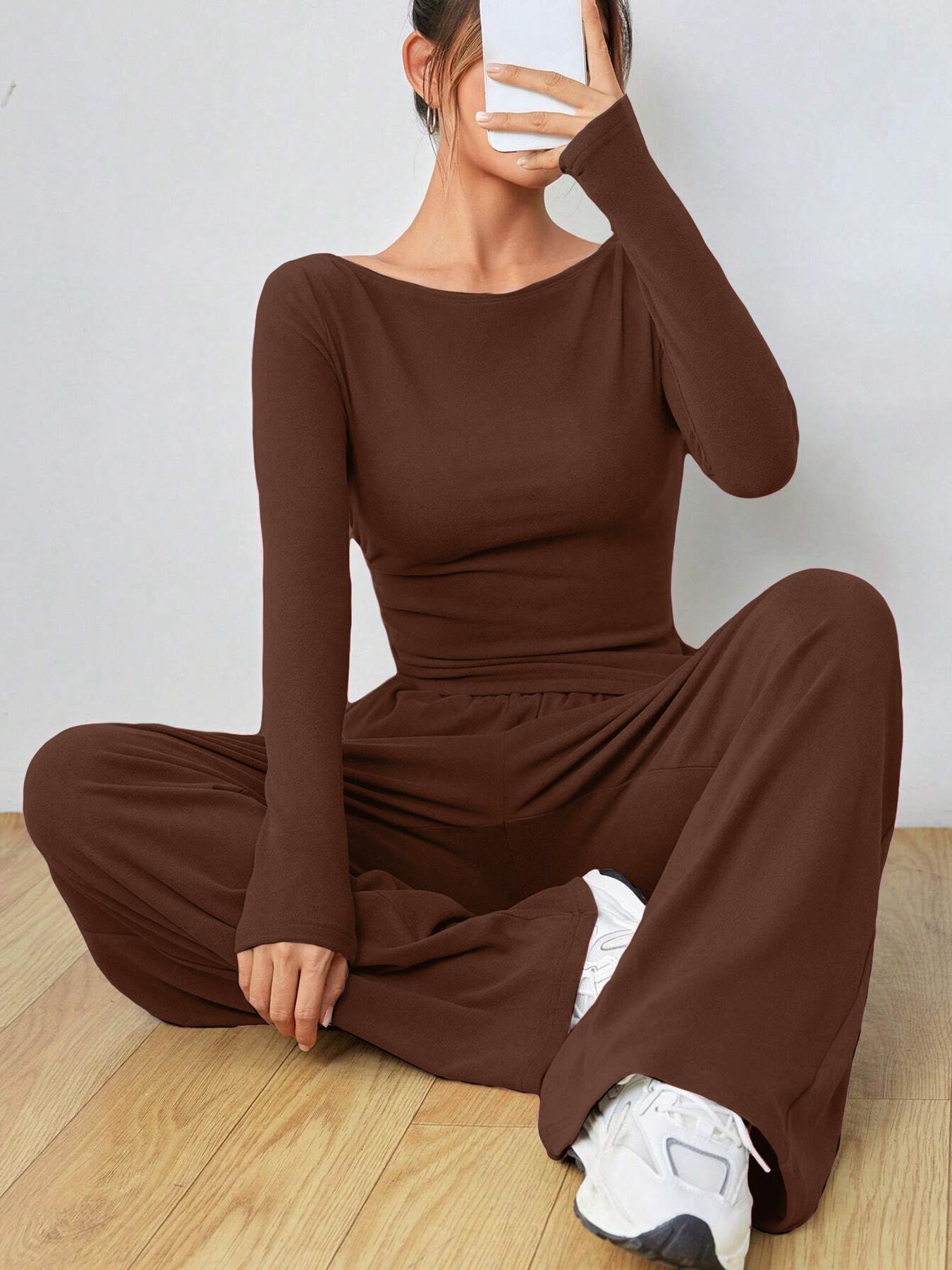 Damen Komfortables Lounge-Set Amawinc