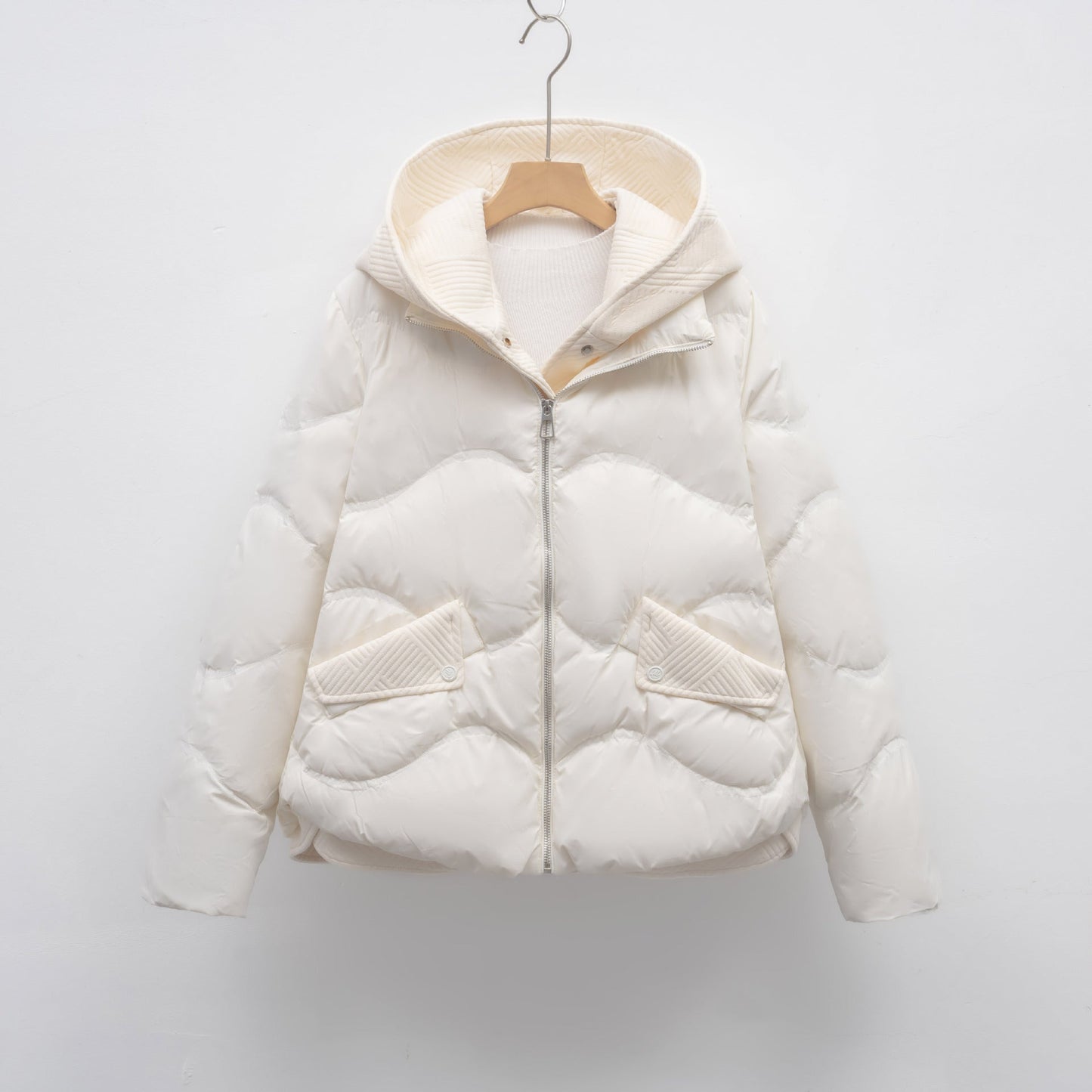 Damen Daunenjacke mit verstellbarem Kragen Amawinc