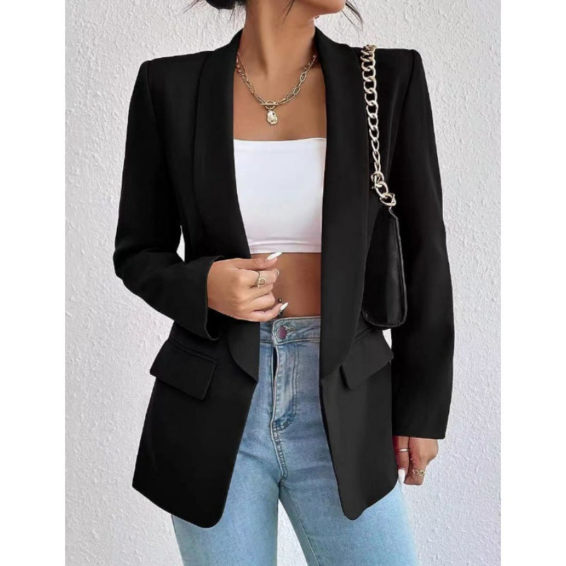 Damen Eleganter Sacko mit modernem Schnitt Amawinc