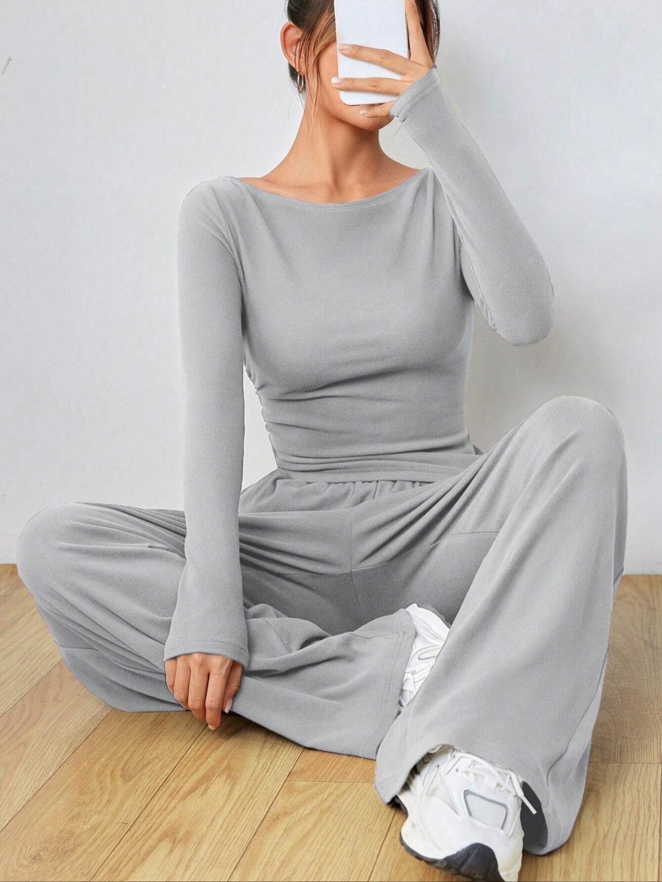 Damen Komfortables Lounge-Set Amawinc