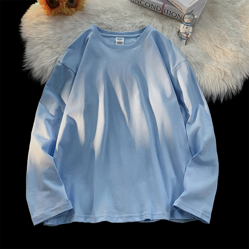 Damen Lässiges Langarmshirt aus hochwertiger Baumwolle Amawinc