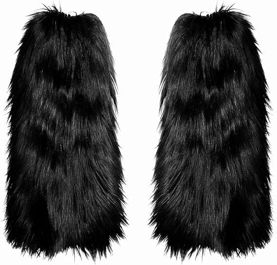 Damen Modische Fellstulpen Amawinc