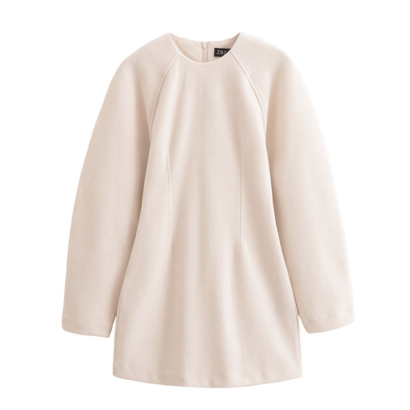 Damen Teddyfell Kleid Amawinc