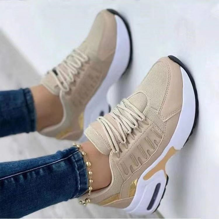 Damen Sportliche Air Max Sneakers mit atmungsaktiver Oberflächenstruktur Amawinc