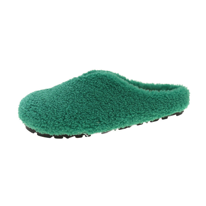 Damen Flauschige Hausschuhe mit rutschfester Sohle und weichem Innenfutter Amawinc