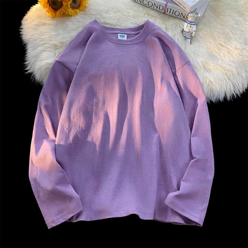 Damen Lässiges Langarmshirt aus hochwertiger Baumwolle Amawinc