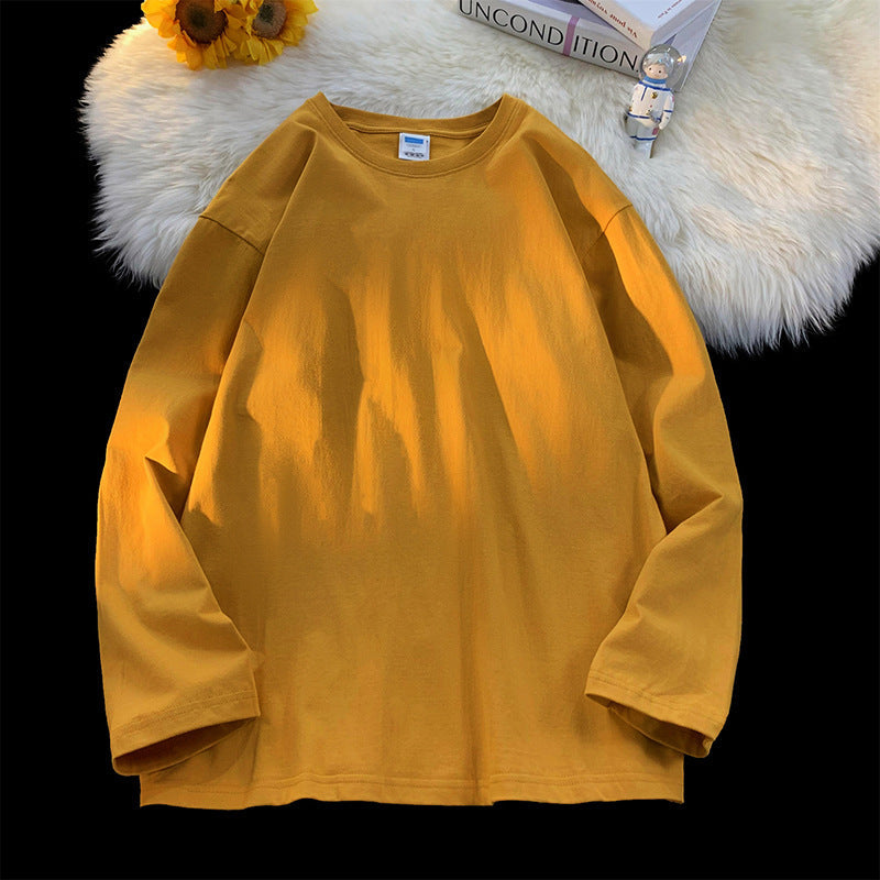 Damen Lässiges Langarmshirt aus hochwertiger Baumwolle Amawinc