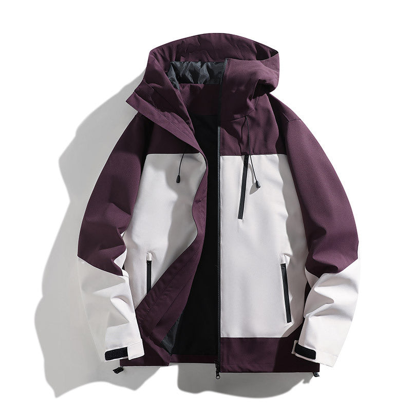 Damen technische Allwetterjacke mit vielseitigem Kapuzendesign und verstellbaren Belüftungsöffnungen Amawinc