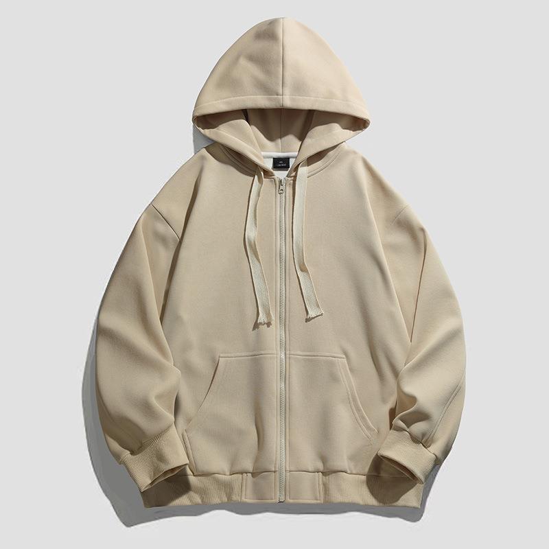 Damen warme Kapuzenjacke mit durchgehendem Reißverschluss und großzügigen Taschen Amawinc