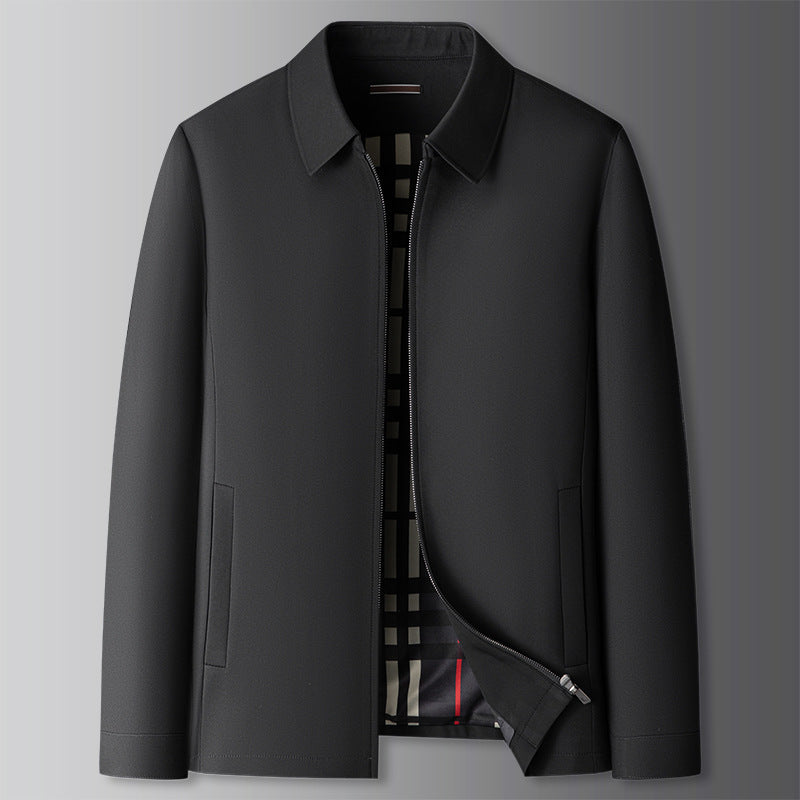 Adolfo Conti Veste Windbreaker Classique Déperlante Léger Fermeture Éclair Incontournable Printemps Moderne