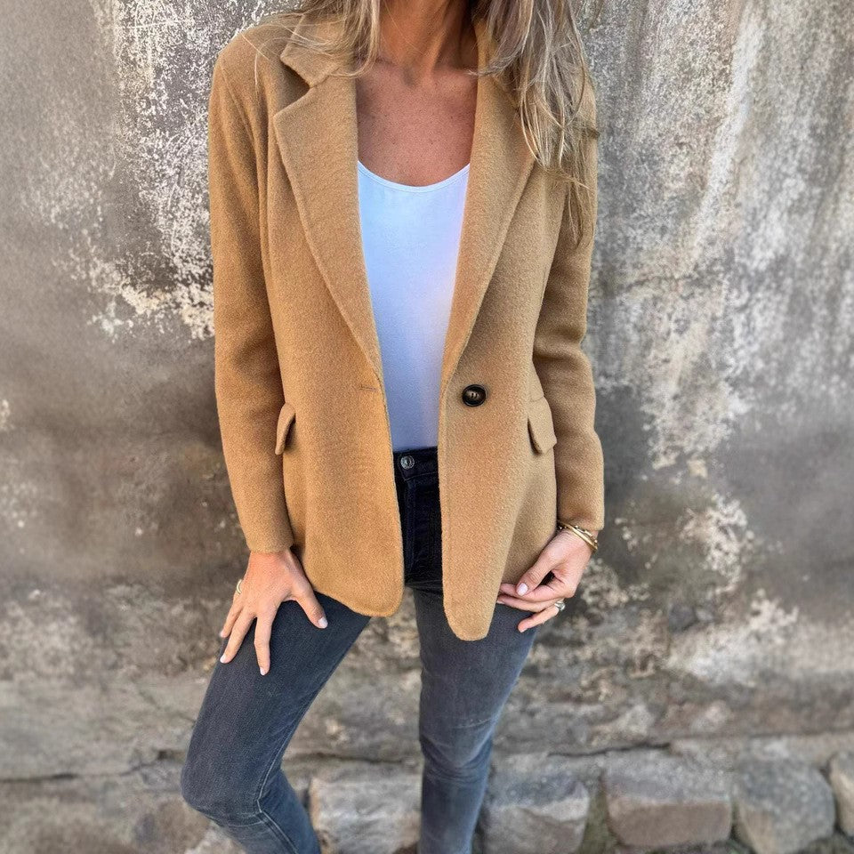 Damen Eleganter und bequemer Business-Blazer Amawinc