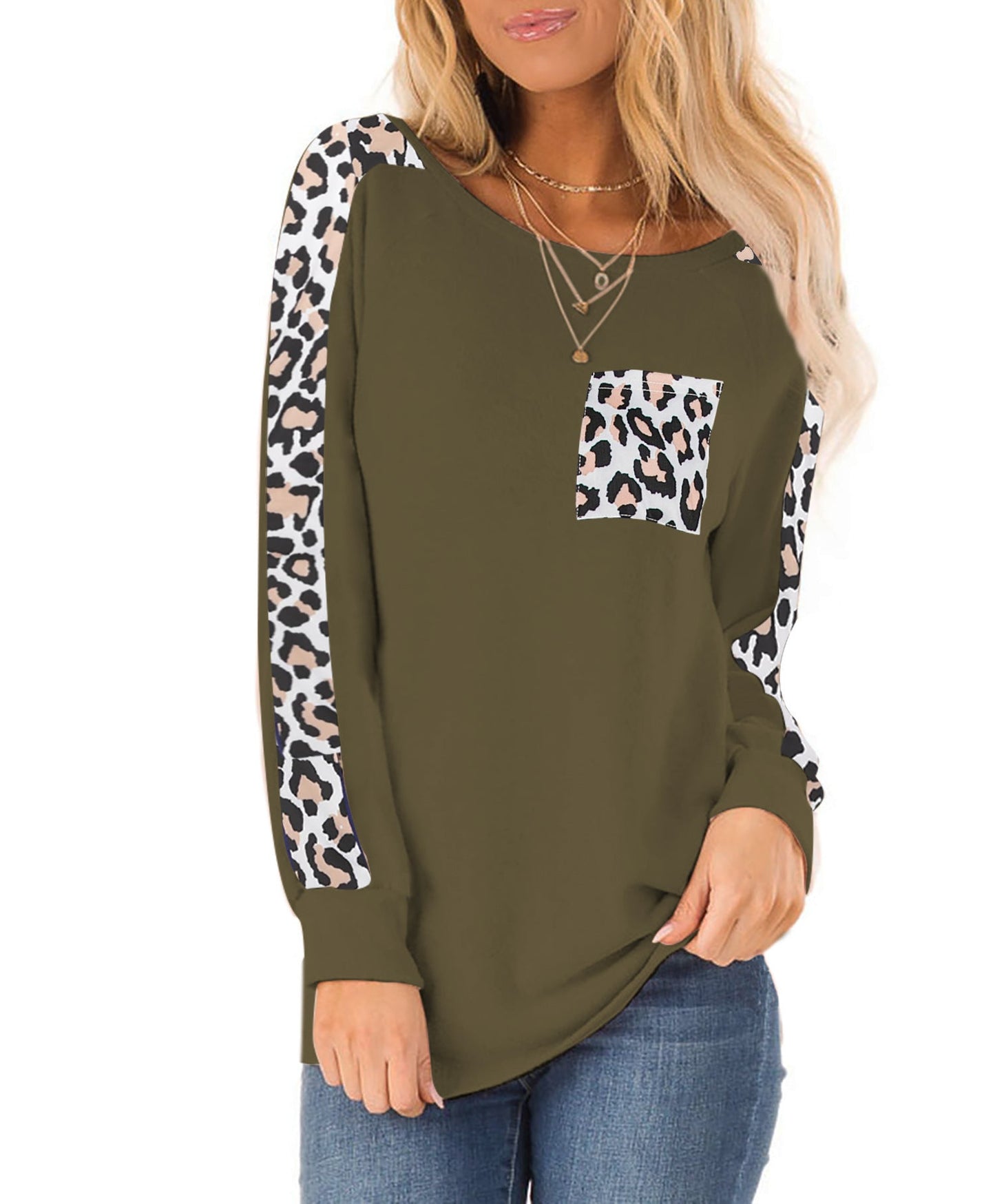 Damen Trendiges Sweatshirt Amawinc