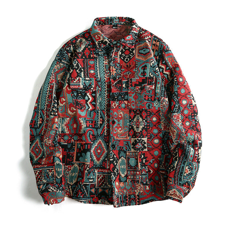 Damen Karierter Freizeit-Hemdjacke Amawinc